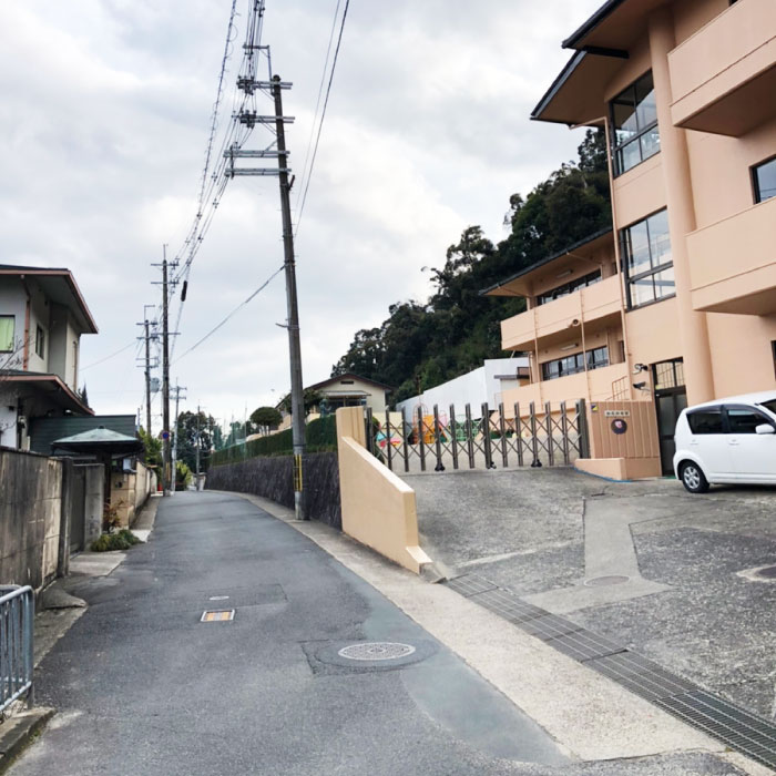 鈴虫寺への道